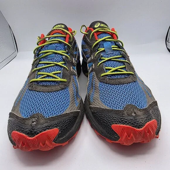 Asics Gel Fuji Racer 3 Mens Size 11.5 Blue Athletic Shoes Running Hiking Camping